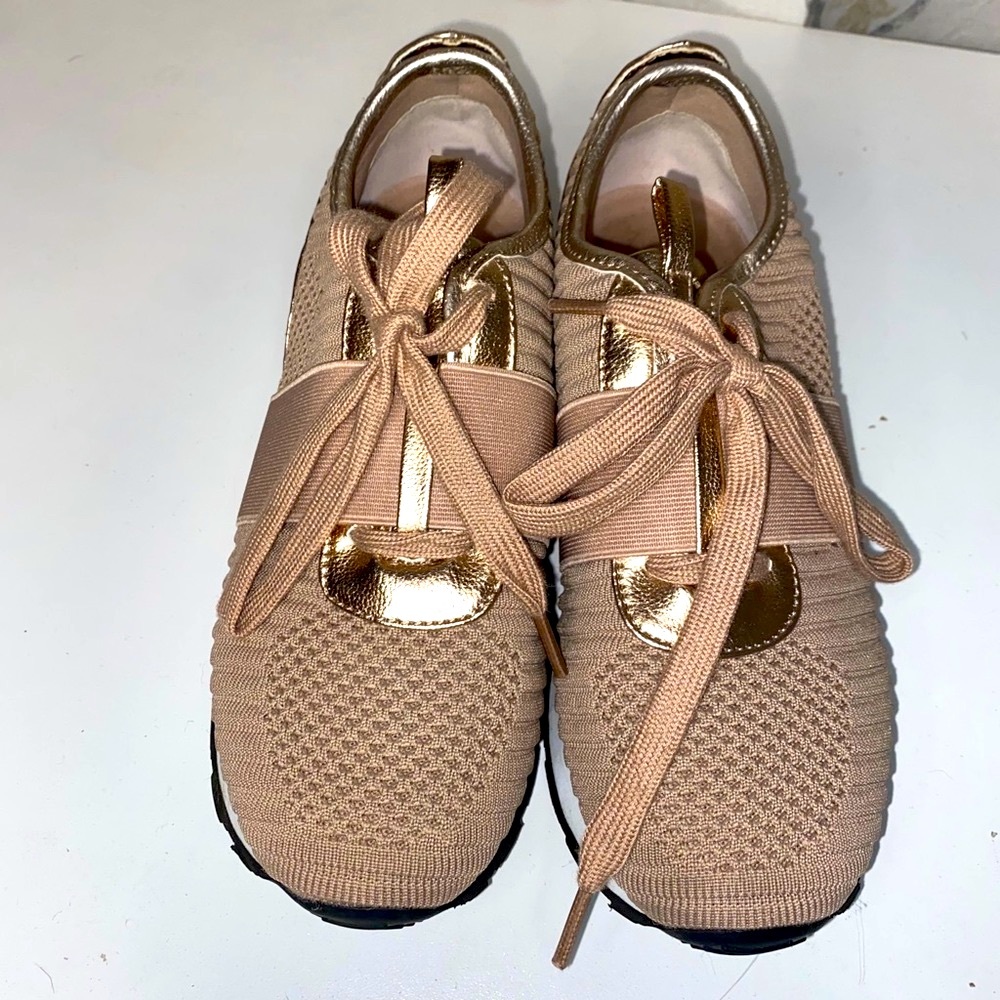 Pink/Gold Shoes